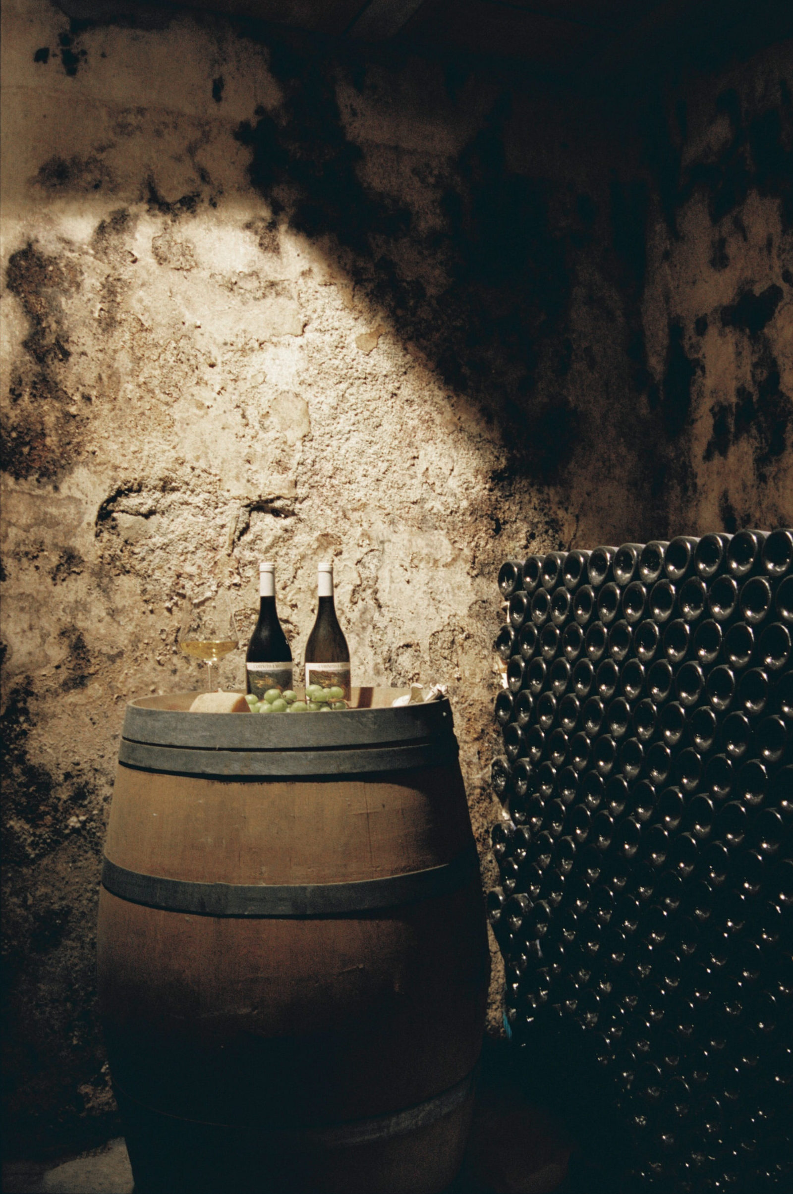 Clos Alkio wine boxes at the winery